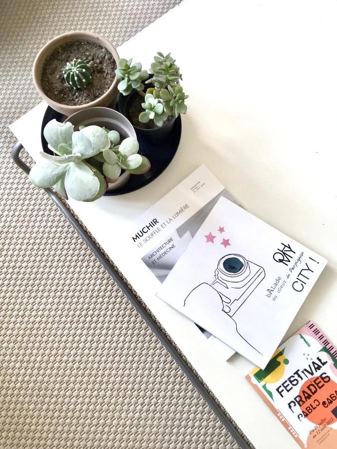 Dans Une Maison, Appartement Independant Et Jardin Perpignan Buitenkant foto